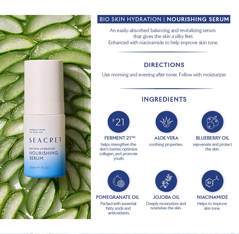 Seacret Bio Skin Hydration Nourishing Serum