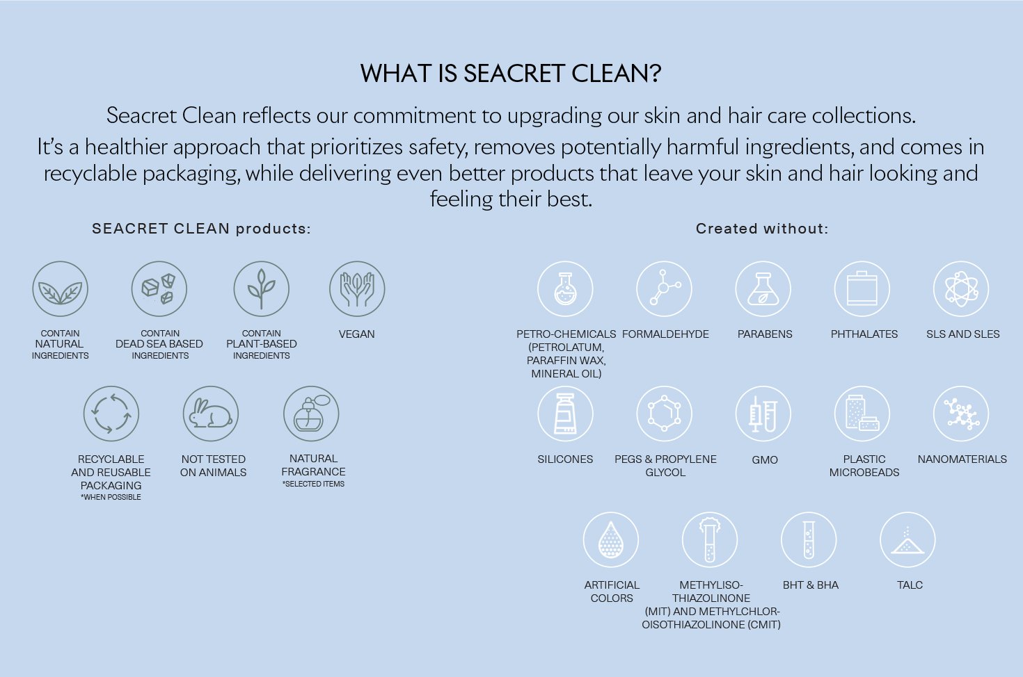 Seacret Clean Beauty