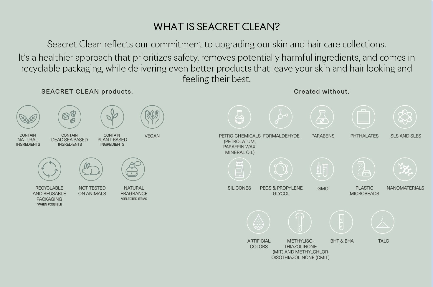 Seacret Clean Beauty